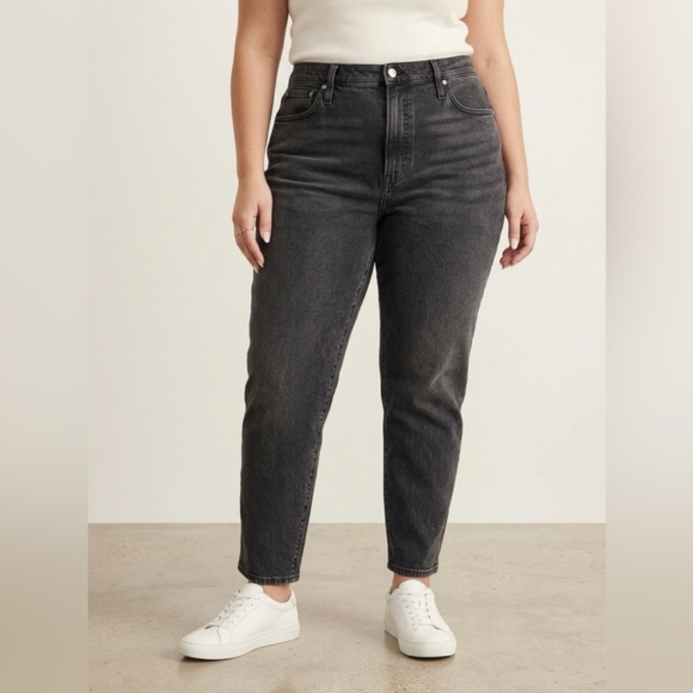 MADEWELL The Curvy Perfect Vintage Jean In Lunar Wash 33 NWT